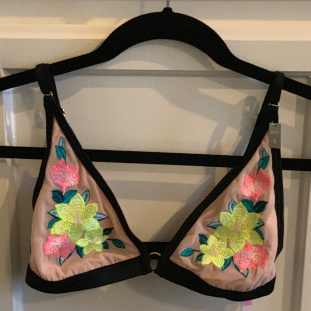 Brand New VS Pink Floral Bralette